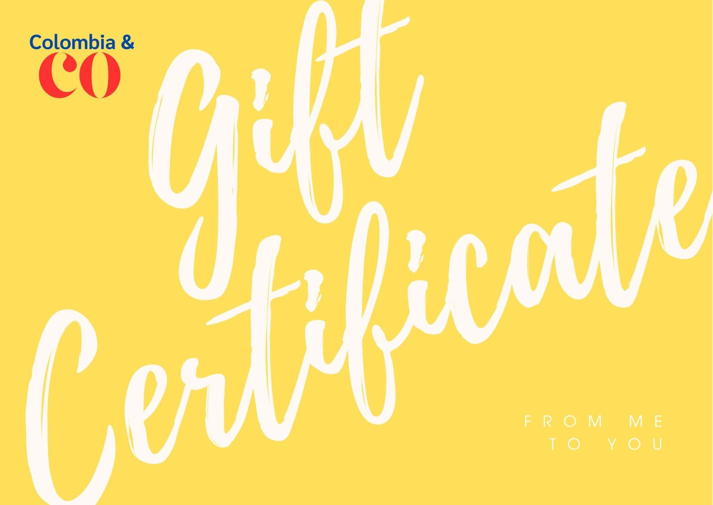 Colombia & Co Gift Card