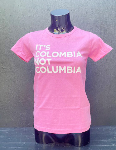 It's Colombia Not Columbia Women's Medium T-Shirt
