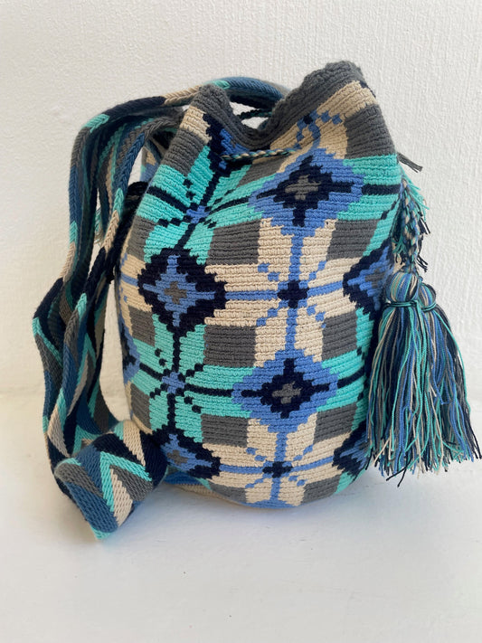 Blue Stars Mochila Bag