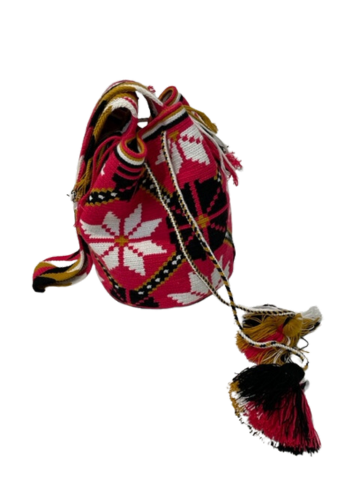 Red Snowflake Mochila